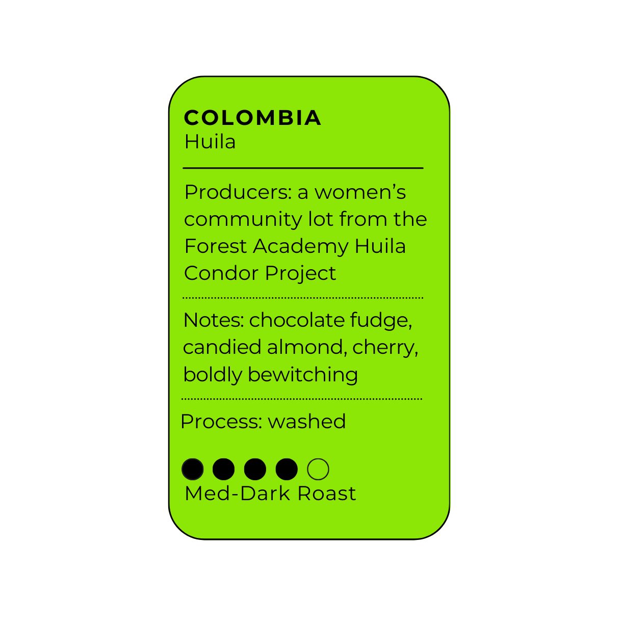 Season of the Witch Dark(ish) Roast