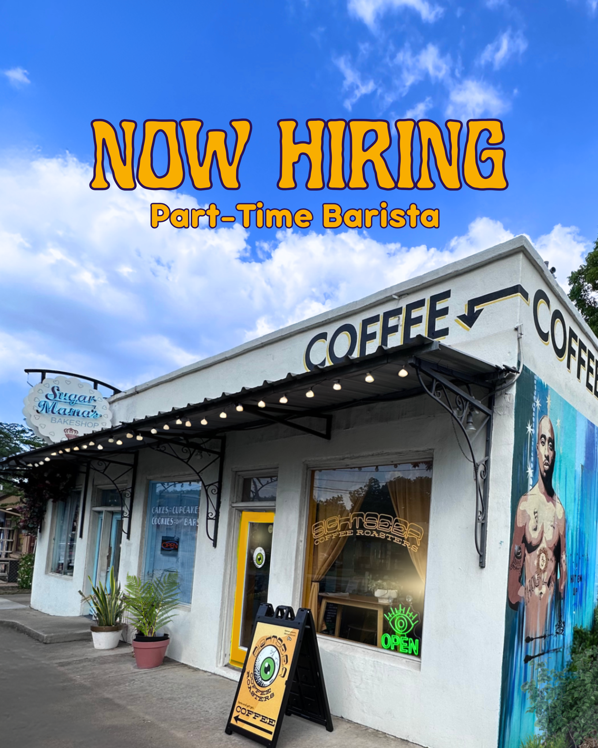 Now Hiring: Part-Time Barista