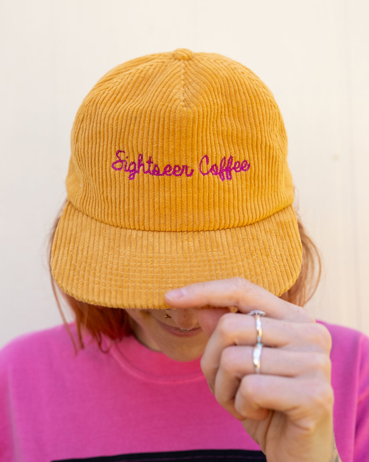 Corduroy 5 Panel Hat