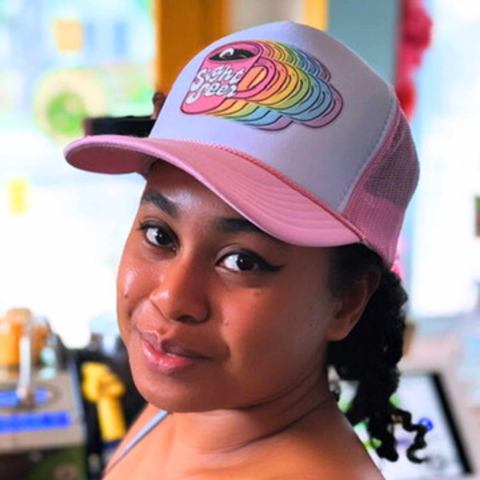 Pastel Pride Trucker